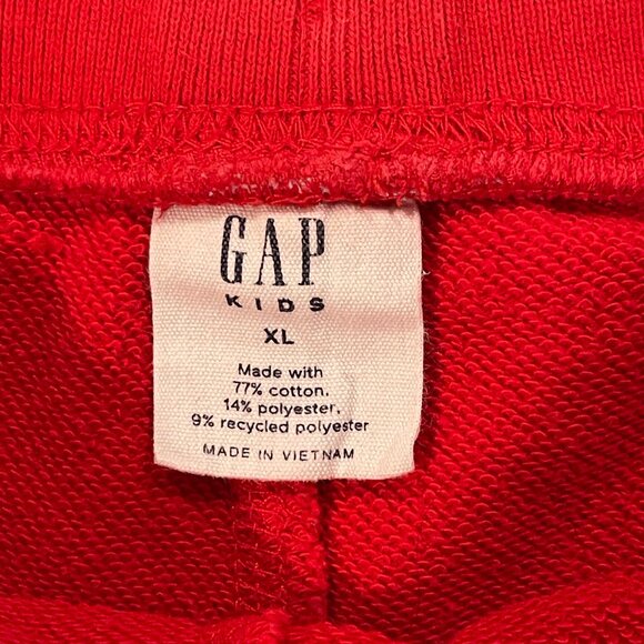 Kids Boys Gap Logo Pull-On Shorts Jogger Size XL (12) Color: Red - Picture 2 of 2
